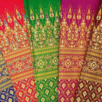 sarong fabrics cloths sheets thailand