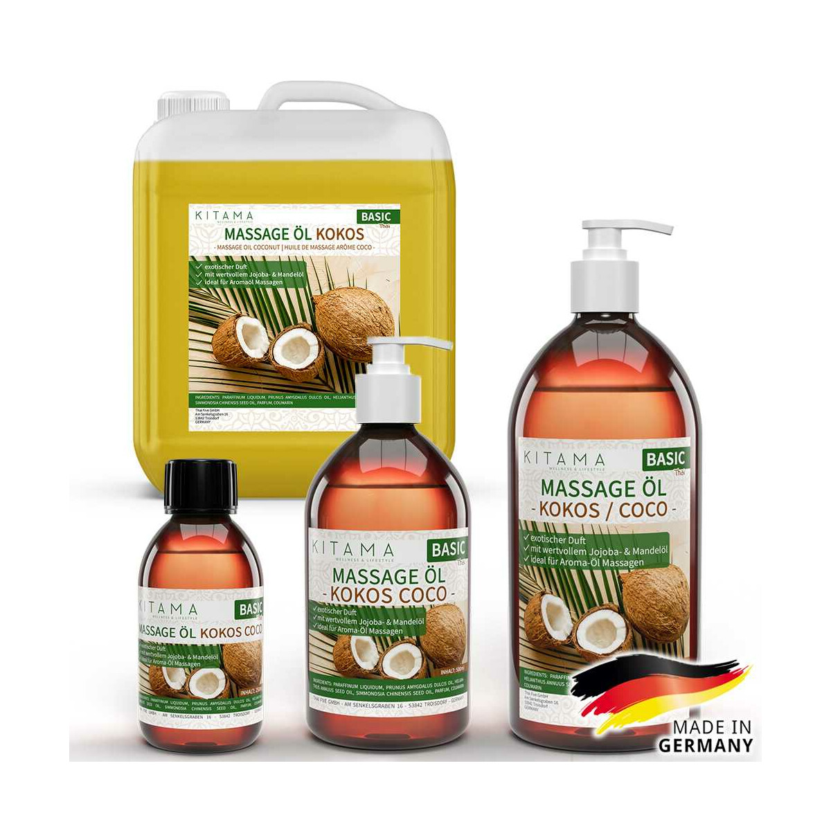 Massage Oil Aroma Coconut