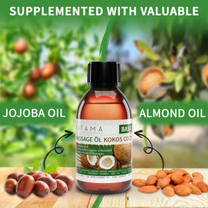 Olio da massaggio aroma Cocco