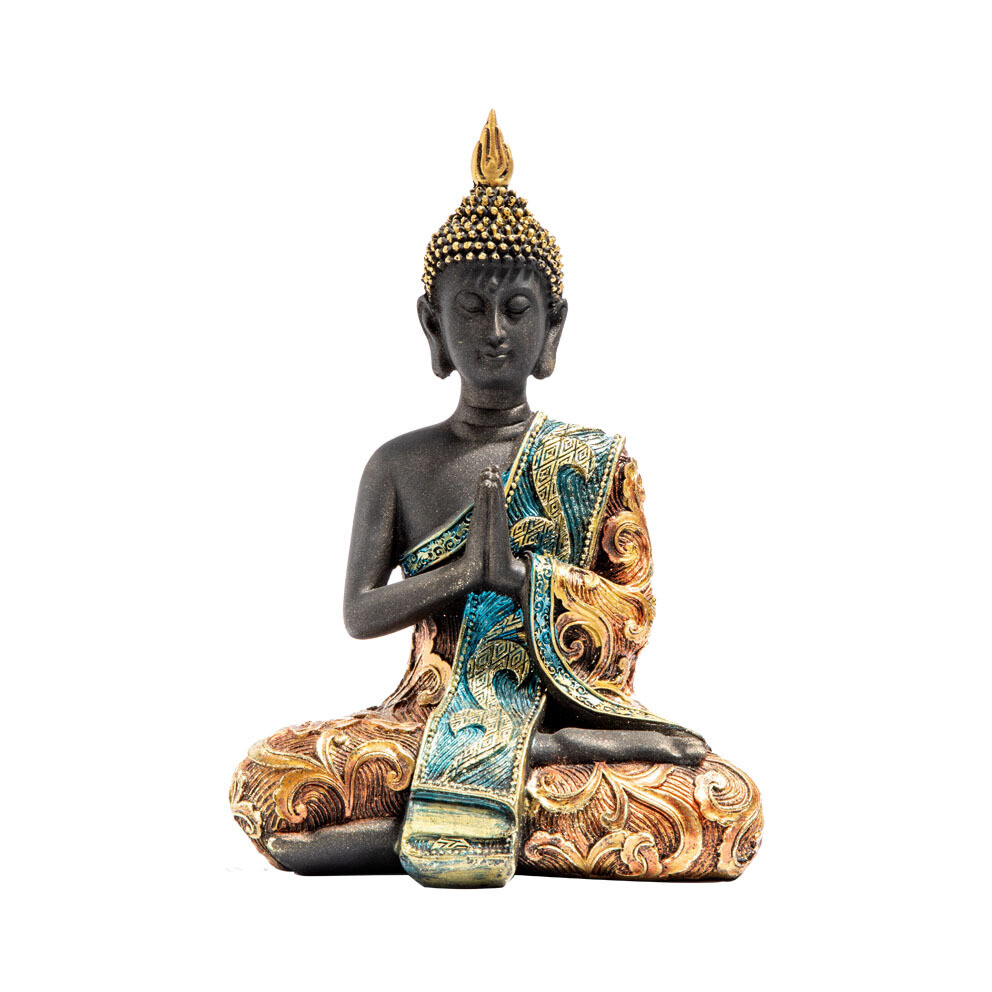 Buddha statue deco figure Amithaba sitting 20 cm high