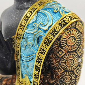 Buddha statue deco figure Amithaba sitting 40 cm high