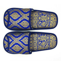 Slippers for thai massage clients - one size fits all Color: Blue