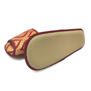 Slippers for thai massage clients - one size fits all Color: Dark Red