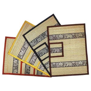 Set de table thaï sous-verres set de place 8...