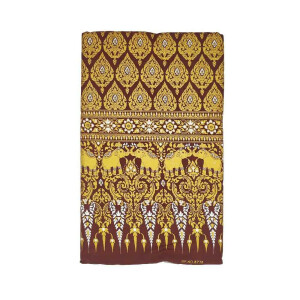 Thai Cloth Fabric Sarong - Thai Siam Elefants Premium