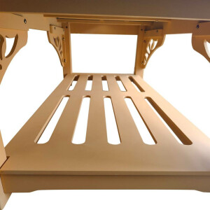 Thai massage table made of Pine Wood