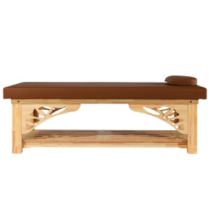 Lettino da massaggio thailandese in legno di quercia