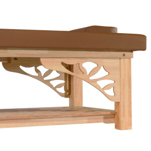 Lettino da massaggio thailandese in legno di quercia