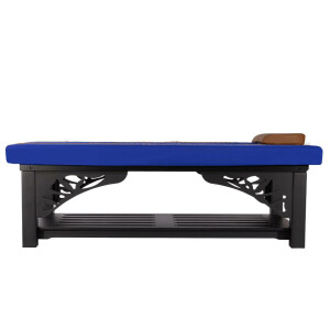 Thai Massage table made of oak wood Black 80 cm