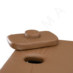Thai Massage table made of oak wood Black 120 cm