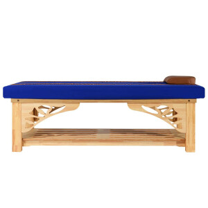 Lettino da massaggio thailandese in legno di quercia Luce 100 cm