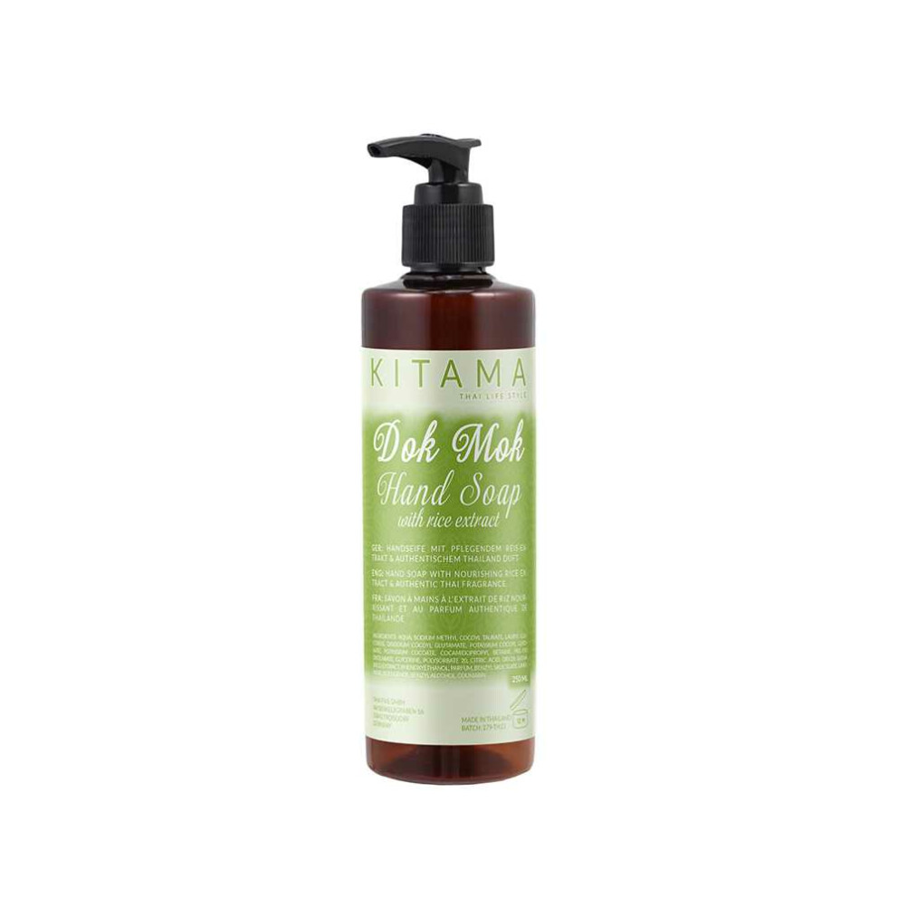 Thai Liquid soap dok mok with rice extract 250ml