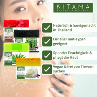 120 g di sapone naturale tailandese per corpo e mani