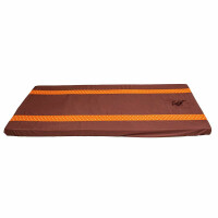 Fitted Bed Sheet Thai Sarong Brown with Face Hole 100 cm