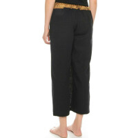 Damen Hose / Rock mit traditionellem Thai Muster Farbe: Schwarz