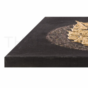 Thai Struktur Bild 3-teilig braun - 90 x 50 cm - No. 7
