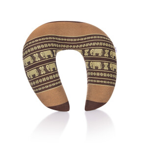 Thai cushion as Neck Pillow made of Thai Kapok