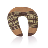 Thai cushion as Neck Pillow made of Thai Kapok