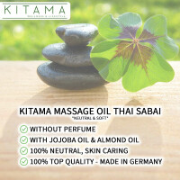 Olio da massaggio neutro Premium Soft - Thai Sabai