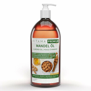 Olio di mandorle raffinato 1000ml