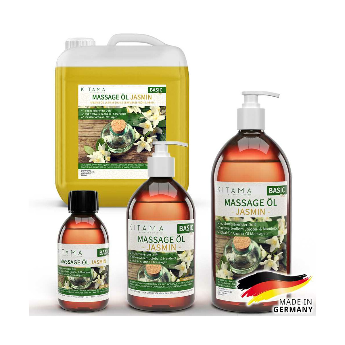 Massage Oil Aroma Jasmine