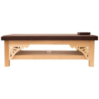 Lettino da massaggio tailandese in legno di faggio