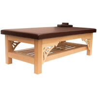 Lettino da massaggio tailandese in legno di faggio