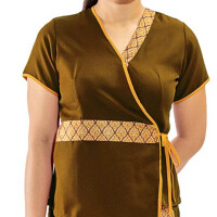 Bluse / Shirt - Traditionelle Thaimassage Kleidung