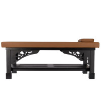 10cm Massageliegen-Adapter für eine Arbeitshöhe von 75cm Schwarz