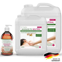 Olio da massaggio neutro senza profumo