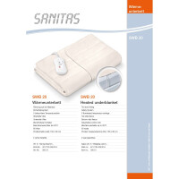 Sanitas SWB 20 fleece heated underblanket, 150x80cm
