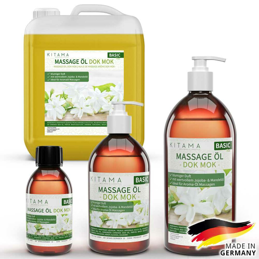 Olio da massaggio aroma Dok Mok (Gelsomino dacqua)