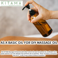 Massageöl neutral ohne Duft 1000ml (2 x 500ml)