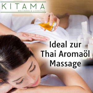Set di 5 oli da massaggio Thai - Dok Mok, Leelawadee, Orchid, Loto & Ylang Ylang