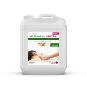 Olio da massaggio neutro senza profumo 5000ml (5-Litri)
