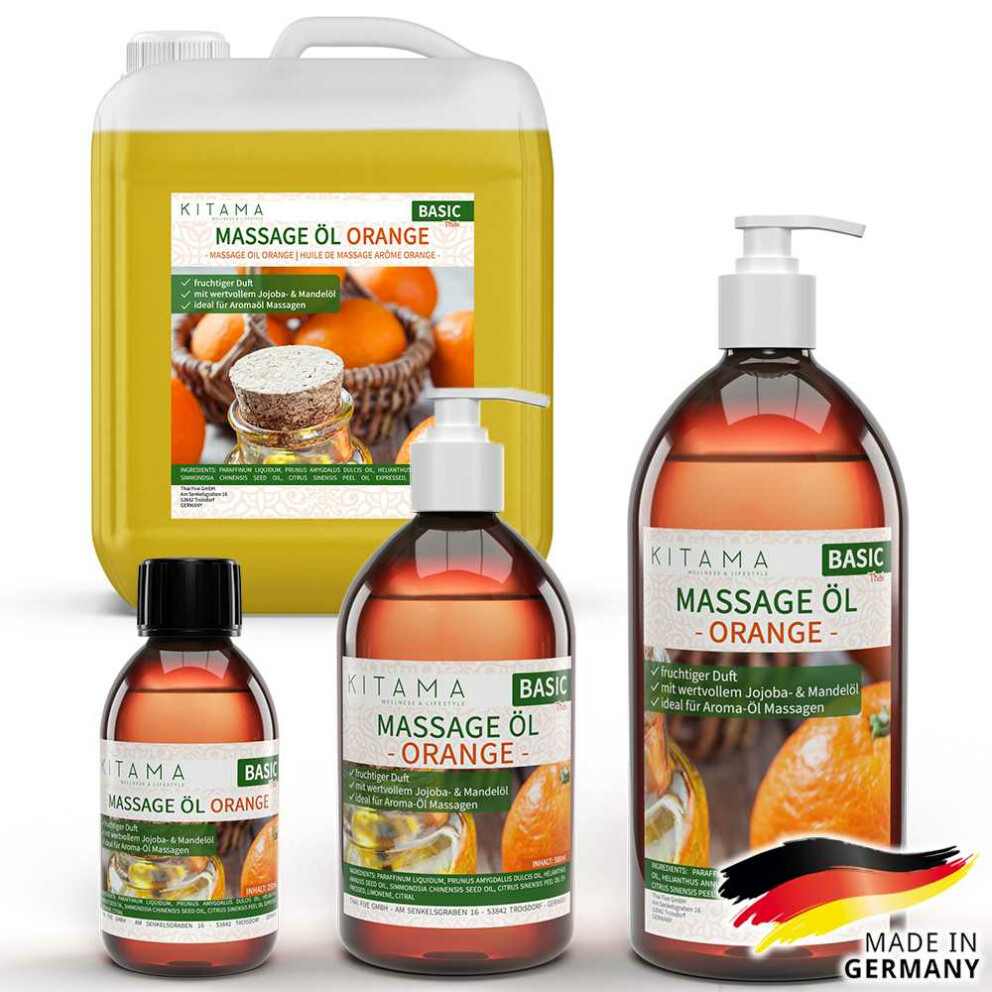 Olio da massaggio aroma Arancione