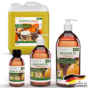 Olio da massaggio aroma Arancione