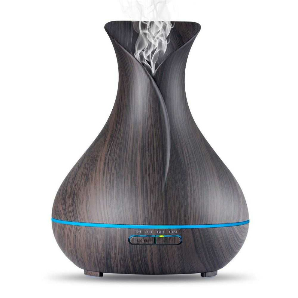 Aroma Diffuser 400ml - Ultraschall Öl Diffuser für Raumduft | Befeuchtung Dunkel