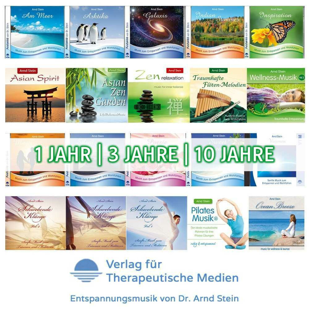 Arnd Stein Relaxation music - licence package for commercial customers