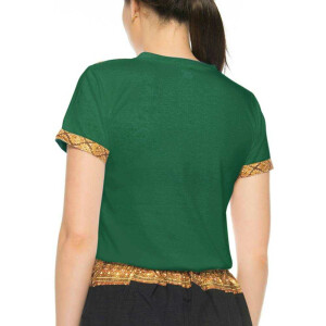 Thai massage T-shirt unisex (men & women) with traditional pattern, Regular Fit