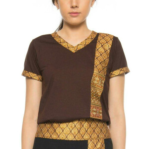 T-shirt da massaggio thailandese unisex (uomo e donna)...