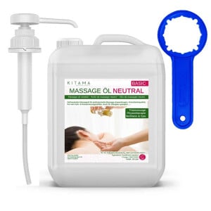 Promo: 10L Massageöl neutral + Kanisterpumpe &...