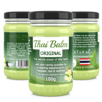 Balsamo per massaggi alle erbe thailandesi - Pure Thai (Giallo)