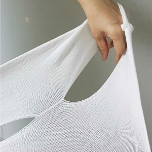 50 pcs. Nylon & spandex disposable pants, elastic - Colour: Black
