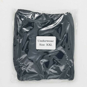 50 pcs. Nylon & spandex disposable pants, elastic - Colour: Black