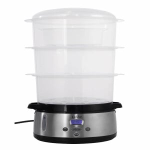 Herbal compress ball warmer, steamer with keep warm function