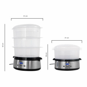 Herbal compress ball warmer, steamer with keep warm function