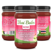 Massage Balm with Thai Herbs - Rose (Red)