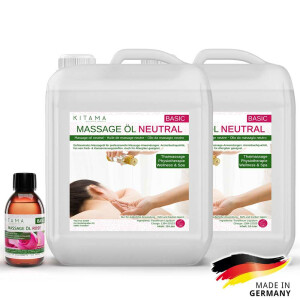 #1 DEAL: 2 x 10L Aceite de masaje neutro + 250ml Aceite...