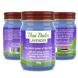 Massage Balm with Thai Herbs - Lavender (Purple)